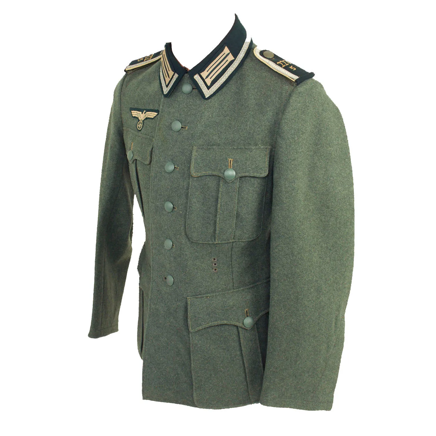 Original German WWII Heer Army Infantry Machine Gun Unit Unteroffizier NCO M36 Field Tunic