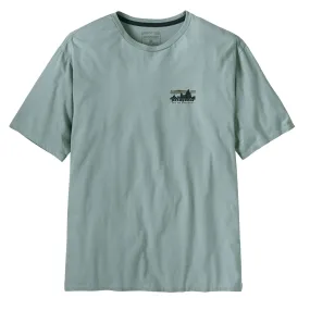 Patagonia '73 Skyline Organic T-Shirt Thermal Blue