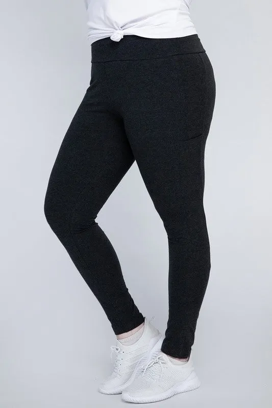 Plus Everyday Leggings with Pockets