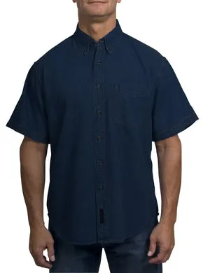 Port & Company - Short Sleeve Value Denim Shirt. SP11