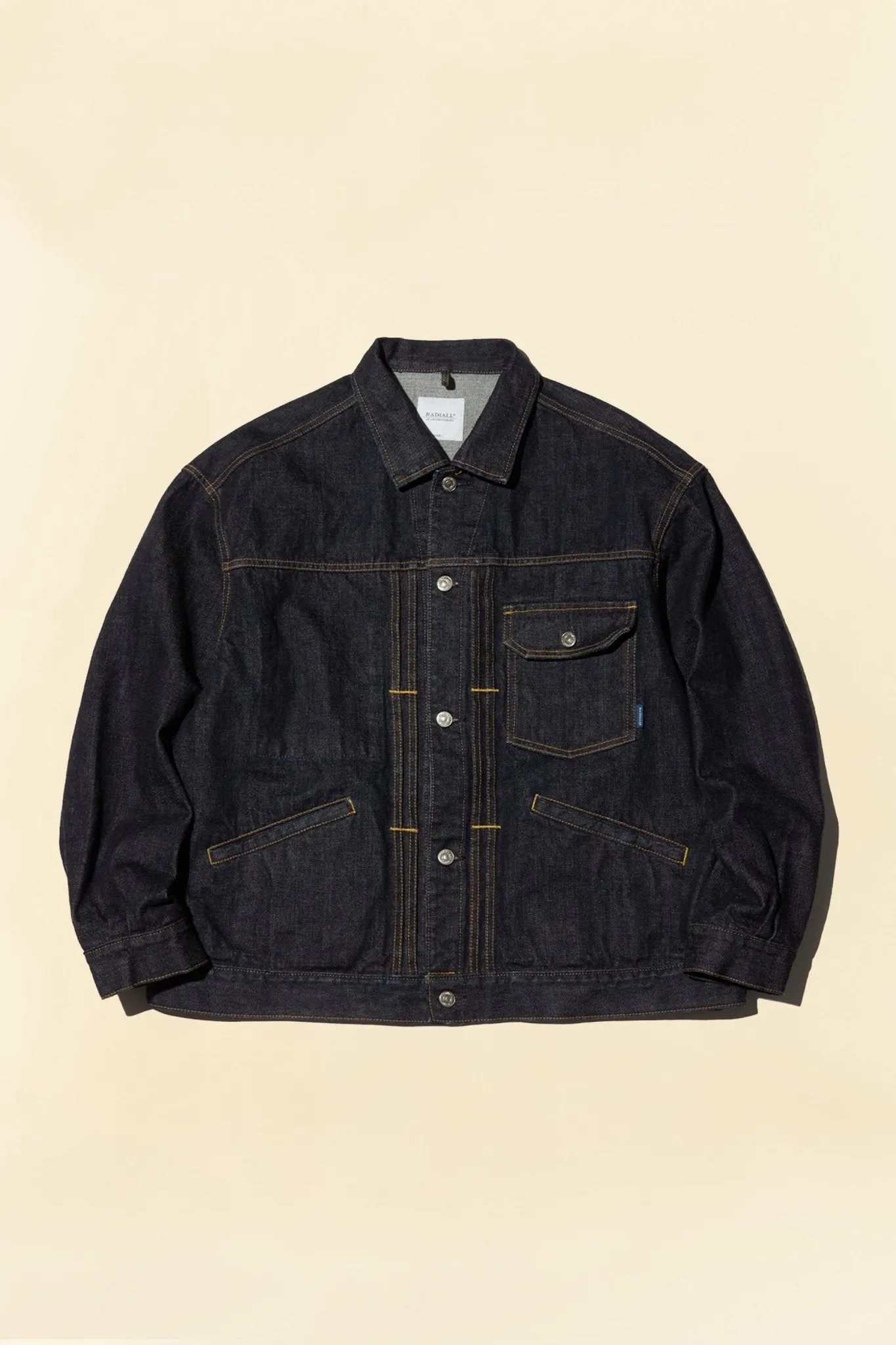 Radiall Frisco Engineer Denim Jacket - Deep Indigo