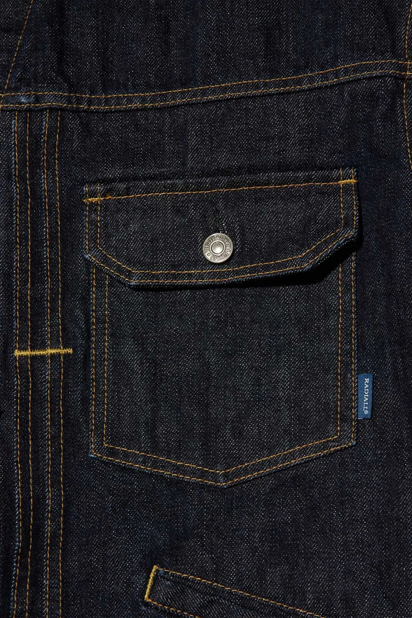 Radiall Frisco Engineer Denim Jacket - Deep Indigo