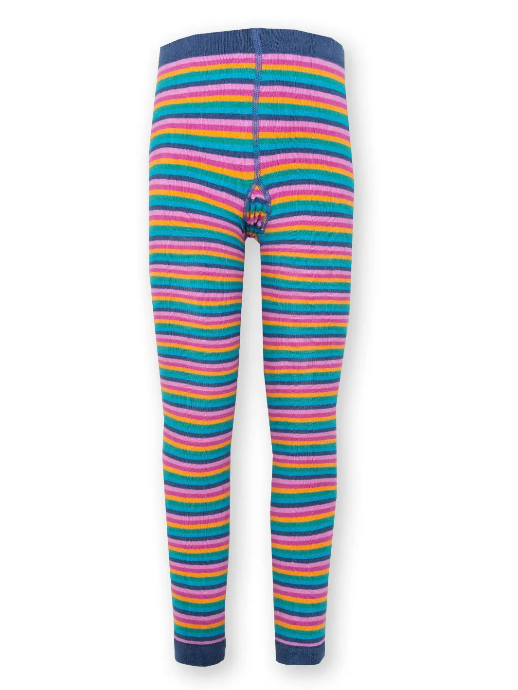 Rainbow knit leggings