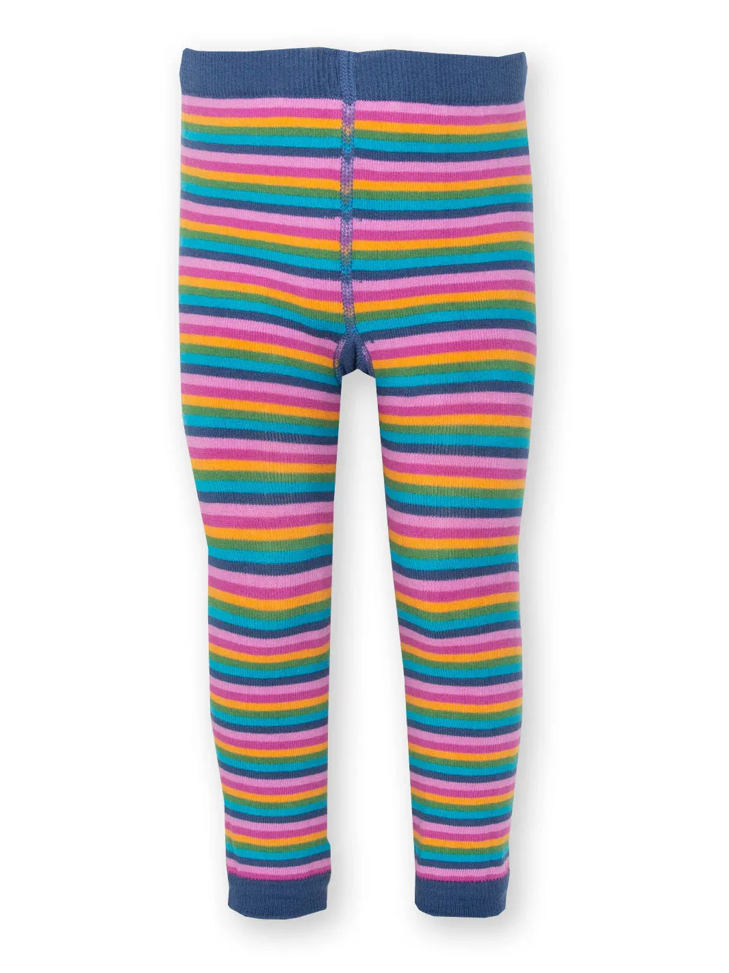 Rainbow knit leggings