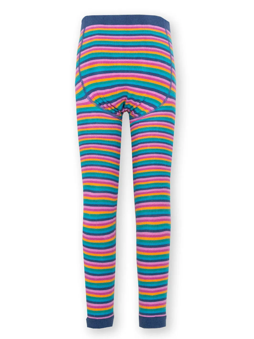 Rainbow knit leggings