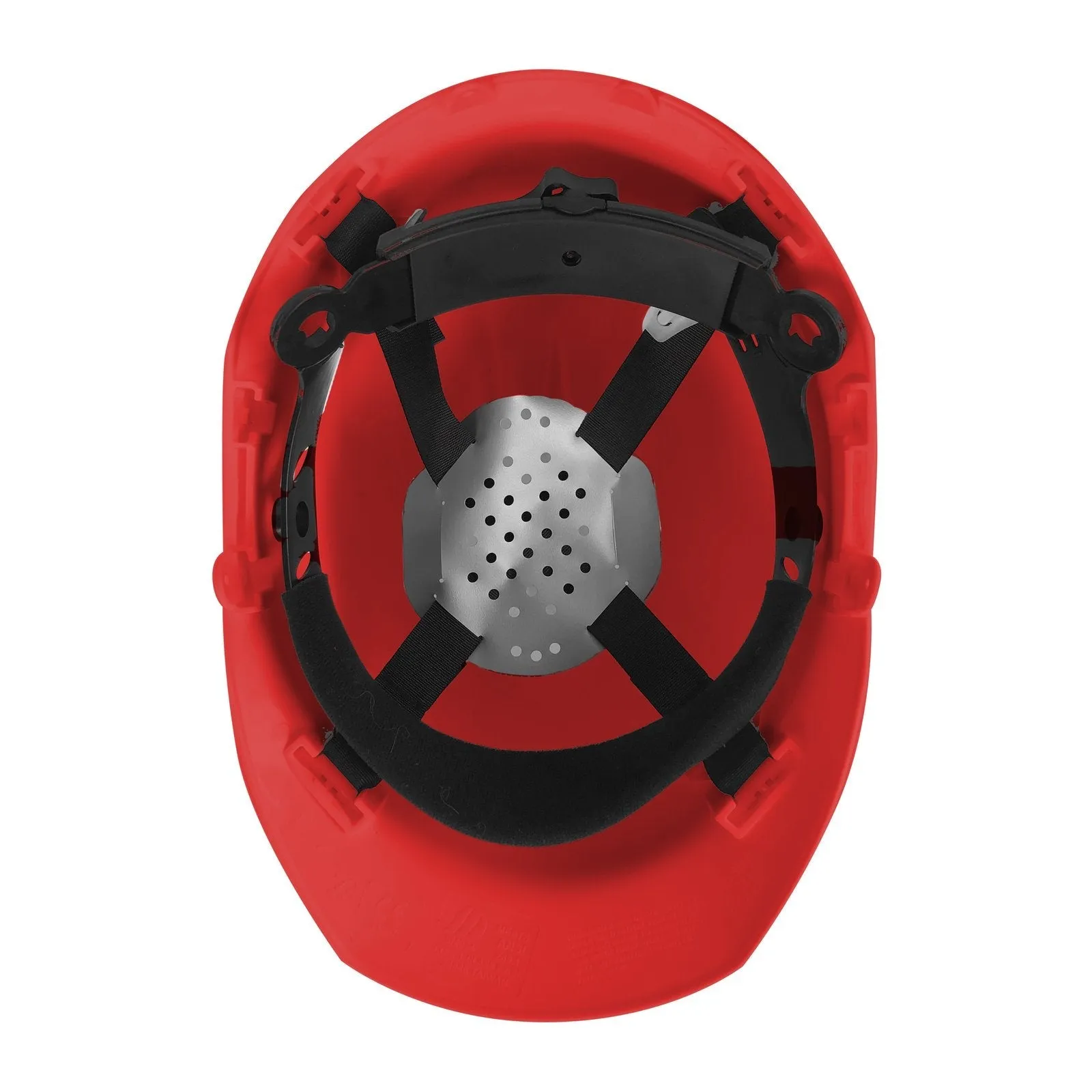 Red Cap Style Vented Hard Hat