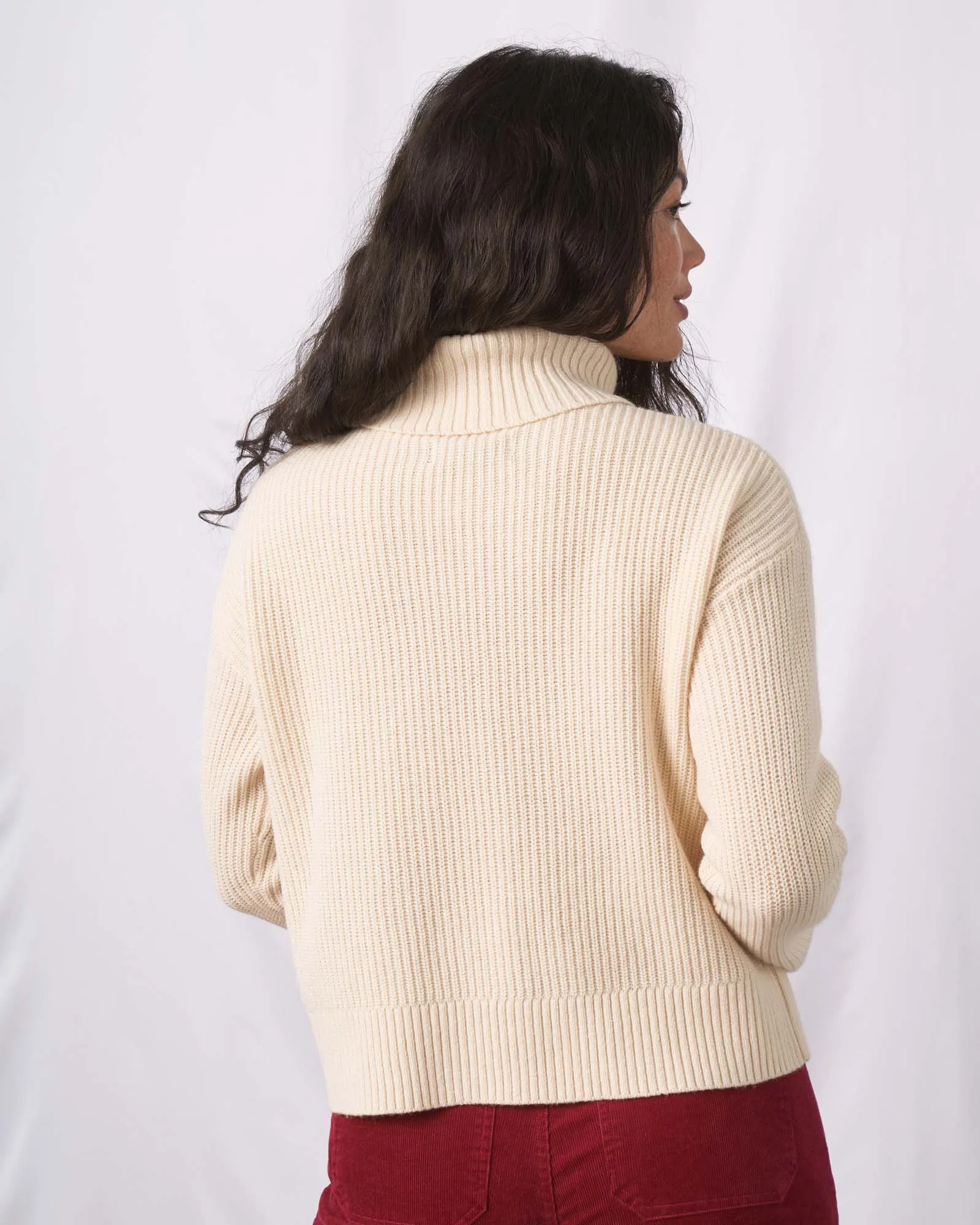 Responsible Wool Turtleneck Sweater