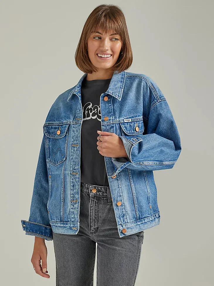 Sale🎉Wrangler Jumbo Trucker Jacket