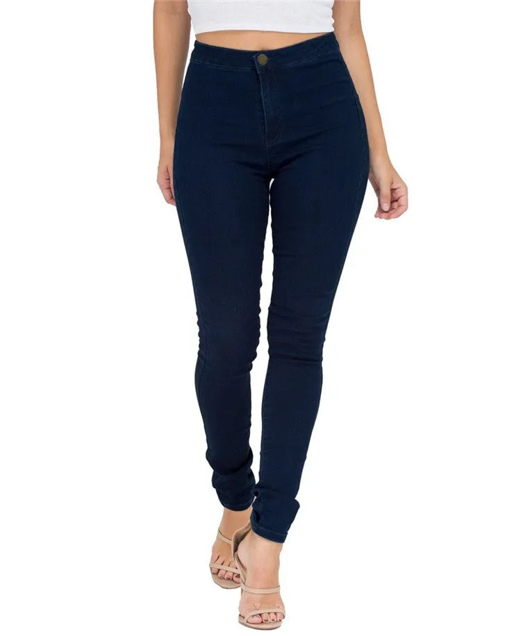 Skinny High Waist Pencil Stretchable Jeans