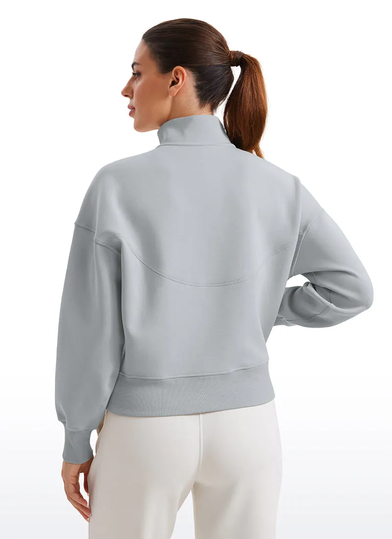 SoftAura Half Zip Pullover Sweatshirt