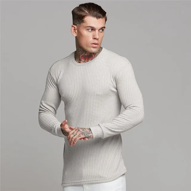 Stylish Slim Fit Knit Pullover Sweater