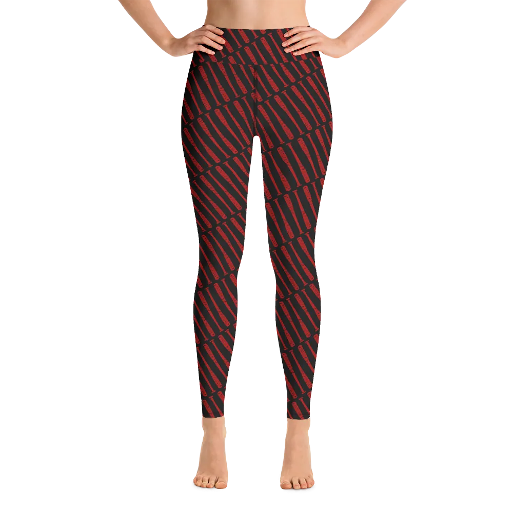 The Walking Dead Lucille Bat Yoga Leggings