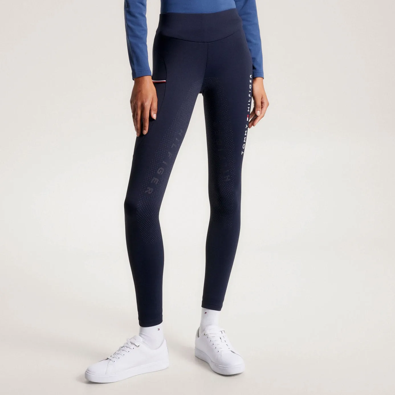 Tommy Hilfiger Elmira Winter Full Grip Leggings - Desert Sky