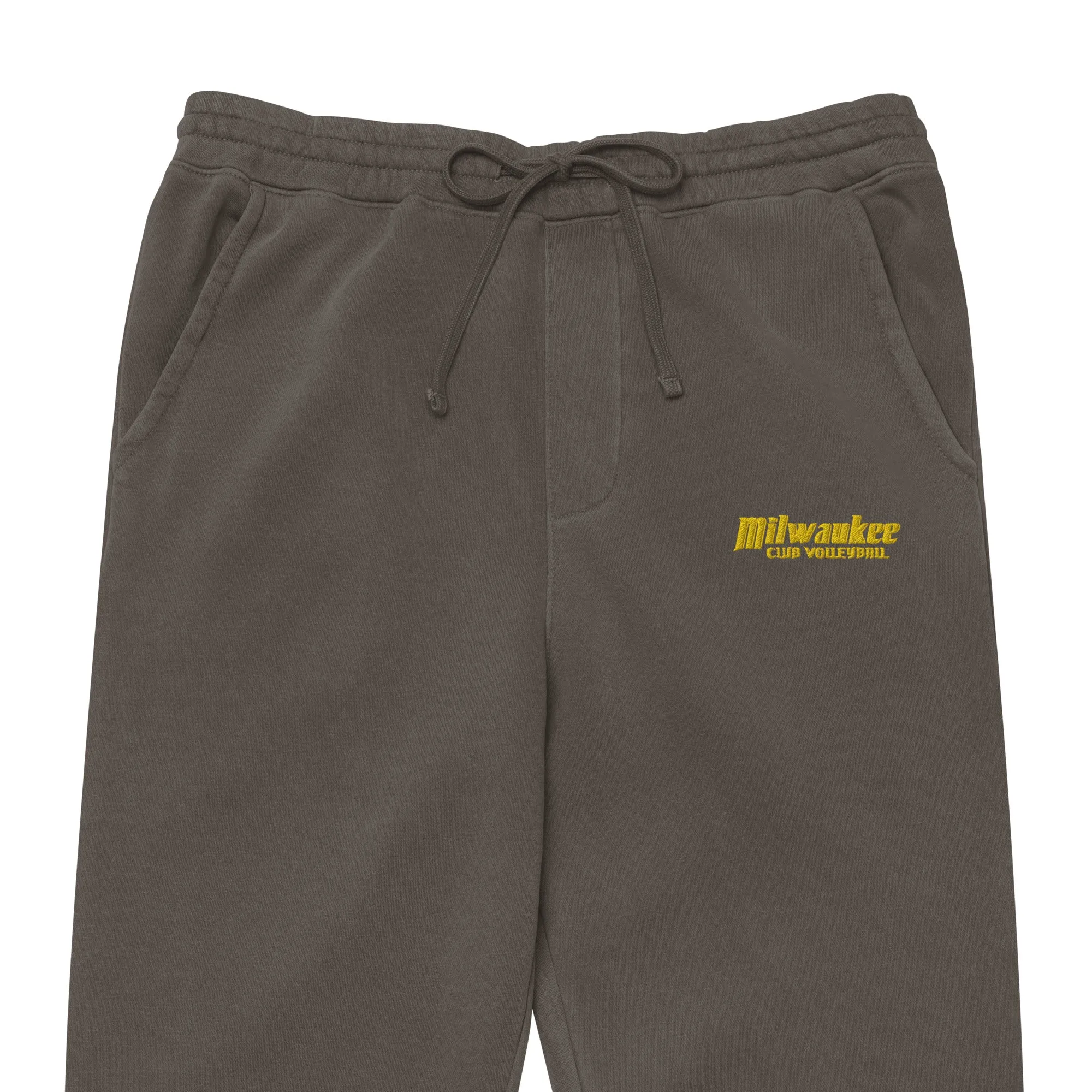 UWM Club Volleyball Pigment-Dyed Embroidered Sweatpants