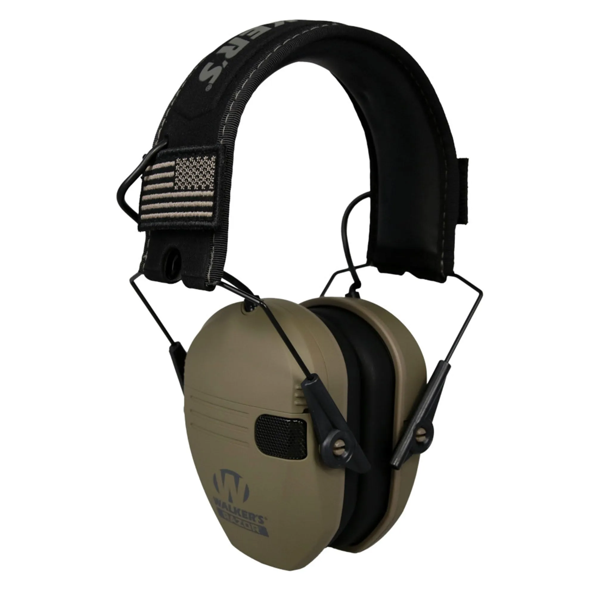 Walker's Standard Earmuffs, Patriot-FDE, One-Size