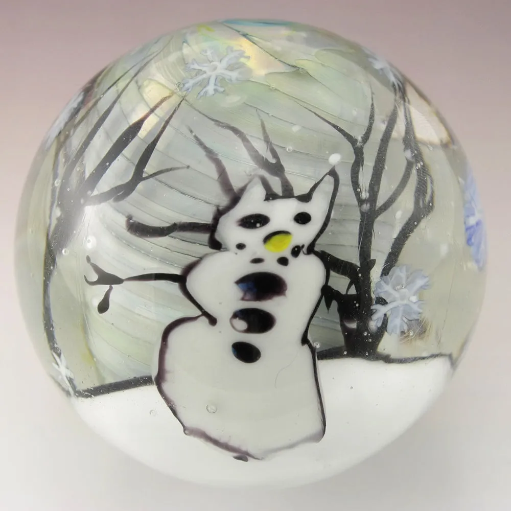 Winter Kitty Marble