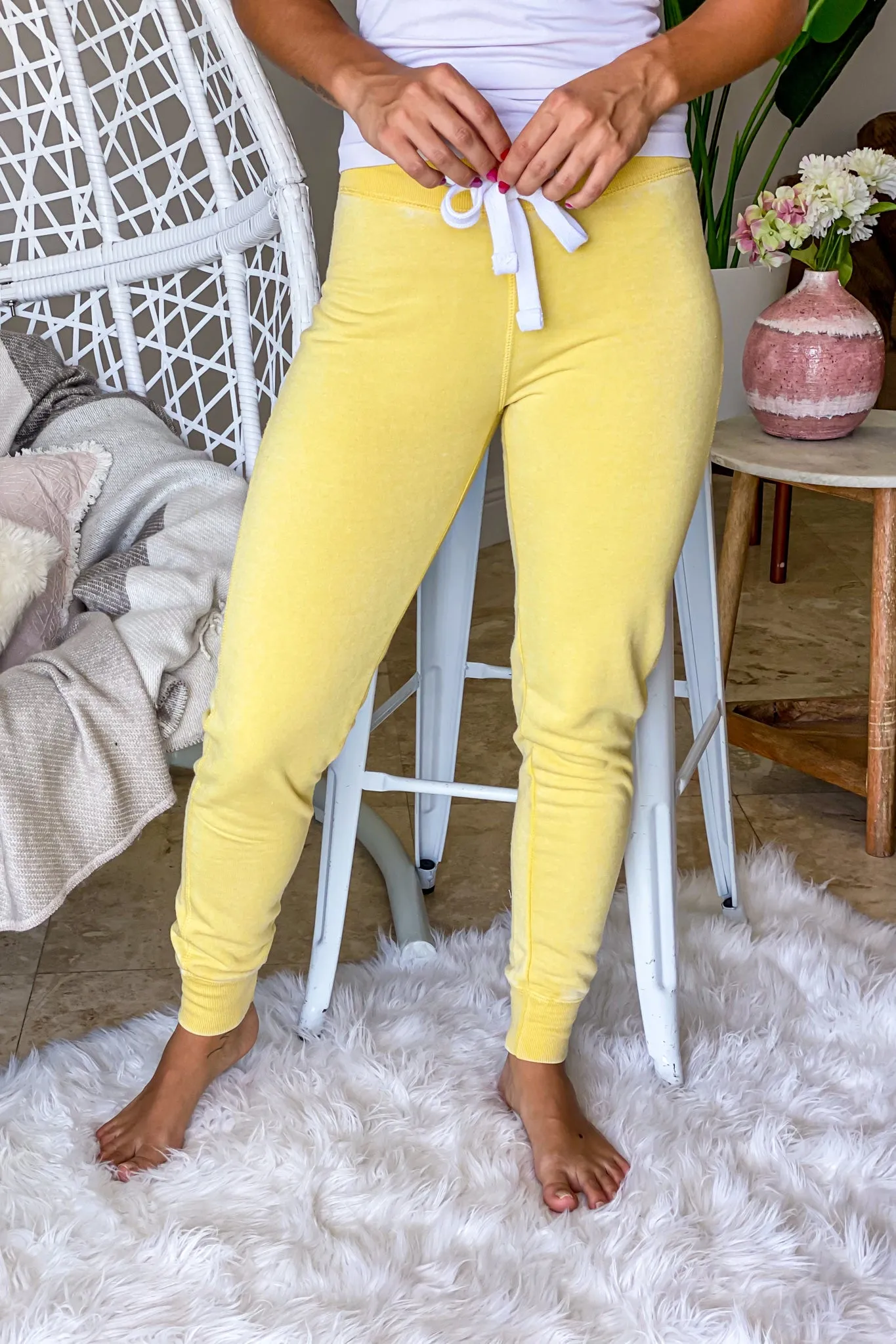 Yellow Sweatpants