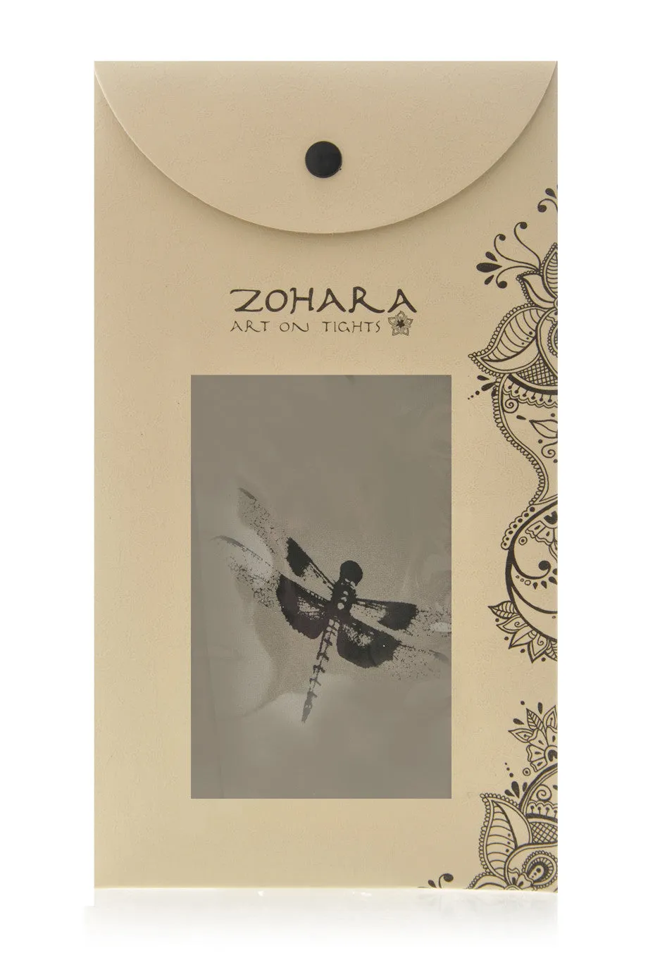 ZOHARA DRAGONFLY Medium Grey Tights